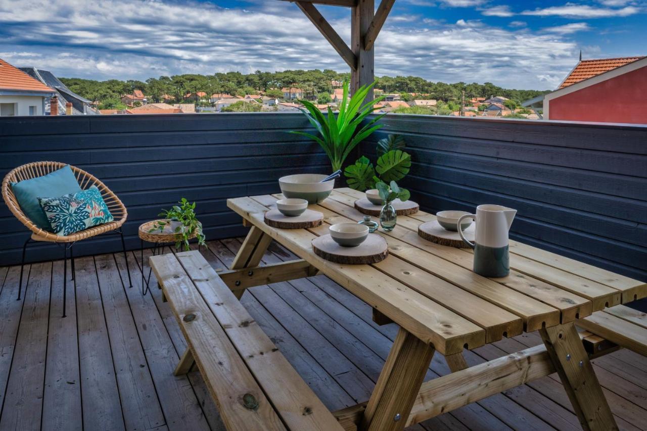 Mamita 4 "Wooded Stopover Apartment" T2 47M Terrace 24M Lacanau Dış mekan fotoğraf
